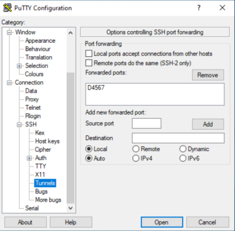 putty-ssh-tunnel-conf-result